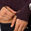 AeroFLX+ Long Sleeve Skimmer Half Zip - Midnight Plum/Midnight Plum