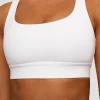 Race Day Sports Bra - White