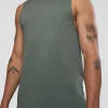 AeroFLX+ Seamless Muscle Tank - Graphite/Graphite