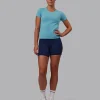 AeroFLX+ Seamless Tee - Retro Blue/Retro Blue