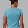AeroFLX+ Seamless Tee - Retro Blue/Retro Blue