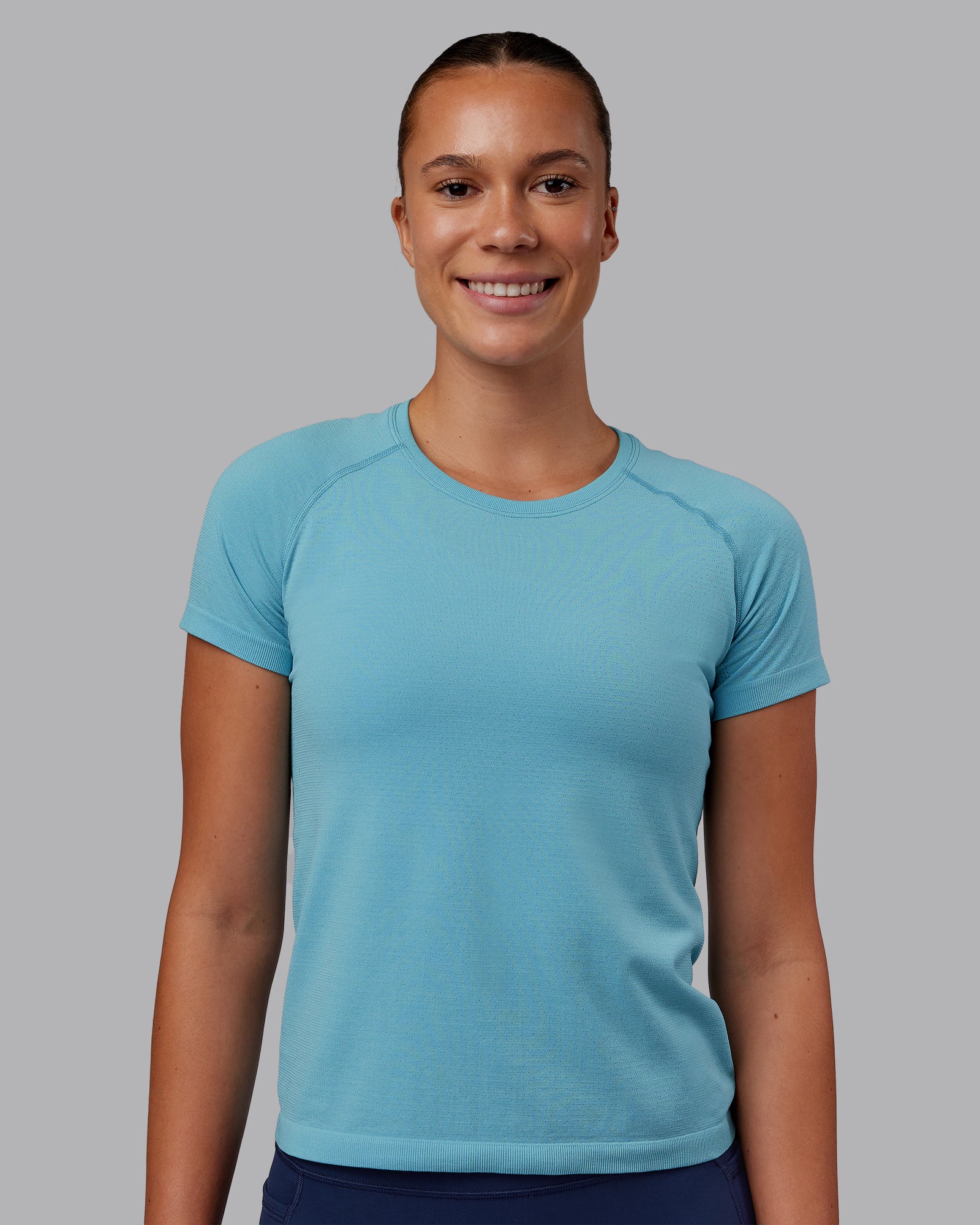 AeroFLX+ Seamless Tee - Retro Blue/Retro Blue