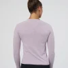 AeroFLX+ Seamless Long Sleeve Tee - Fair Orchid/Fair Orchid