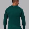 AeroFLX+ Seamless Long Sleeve Tee - Dark Moss/Dark Moss