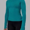 12929-aeroflx-seamless-long-sleeve-tee-blue-bird-marl-5.webp AeroFLX+ Seamless Long Sleeve Tee - Blue Bird Marl