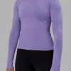 12945-aeroflx-seamless-long-sleeve-tee-dahlia-purple-marl-4.webp AeroFLX+ Seamless Long Sleeve Tee - Dahlia Purple Marl