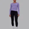 12945-aeroflx-seamless-long-sleeve-tee-dahlia-purple-marl-5.webp AeroFLX+ Seamless Long Sleeve Tee - Dahlia Purple Marl