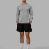 AeroFLX+ Seamless Long Sleeve Tee - Lt Grey Marl
