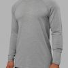 AeroFLX+ Seamless Long Sleeve Tee - Lt Grey Marl
