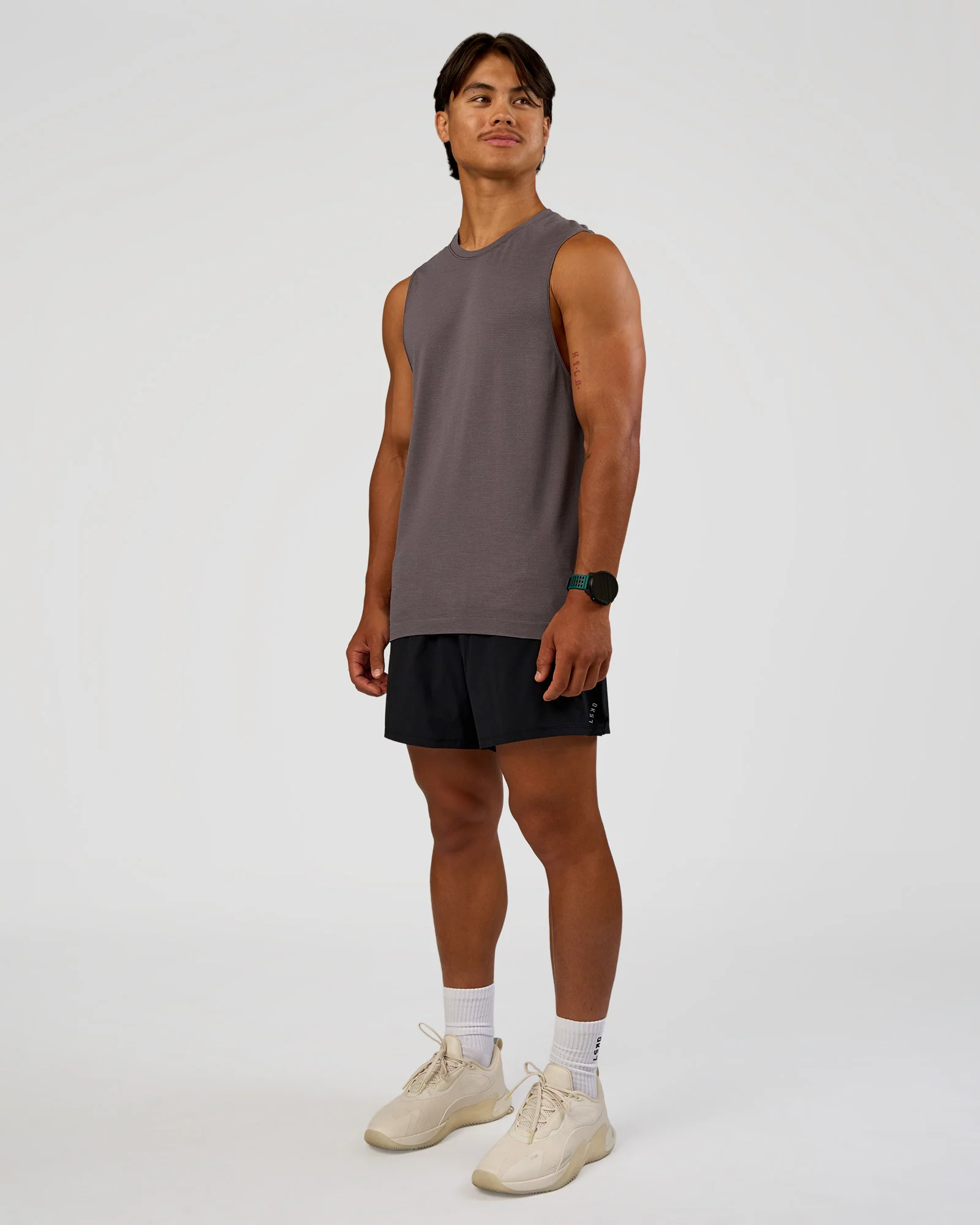 AeroFLX+ Seamless Muscle Tank - Duskstone/Duskstone