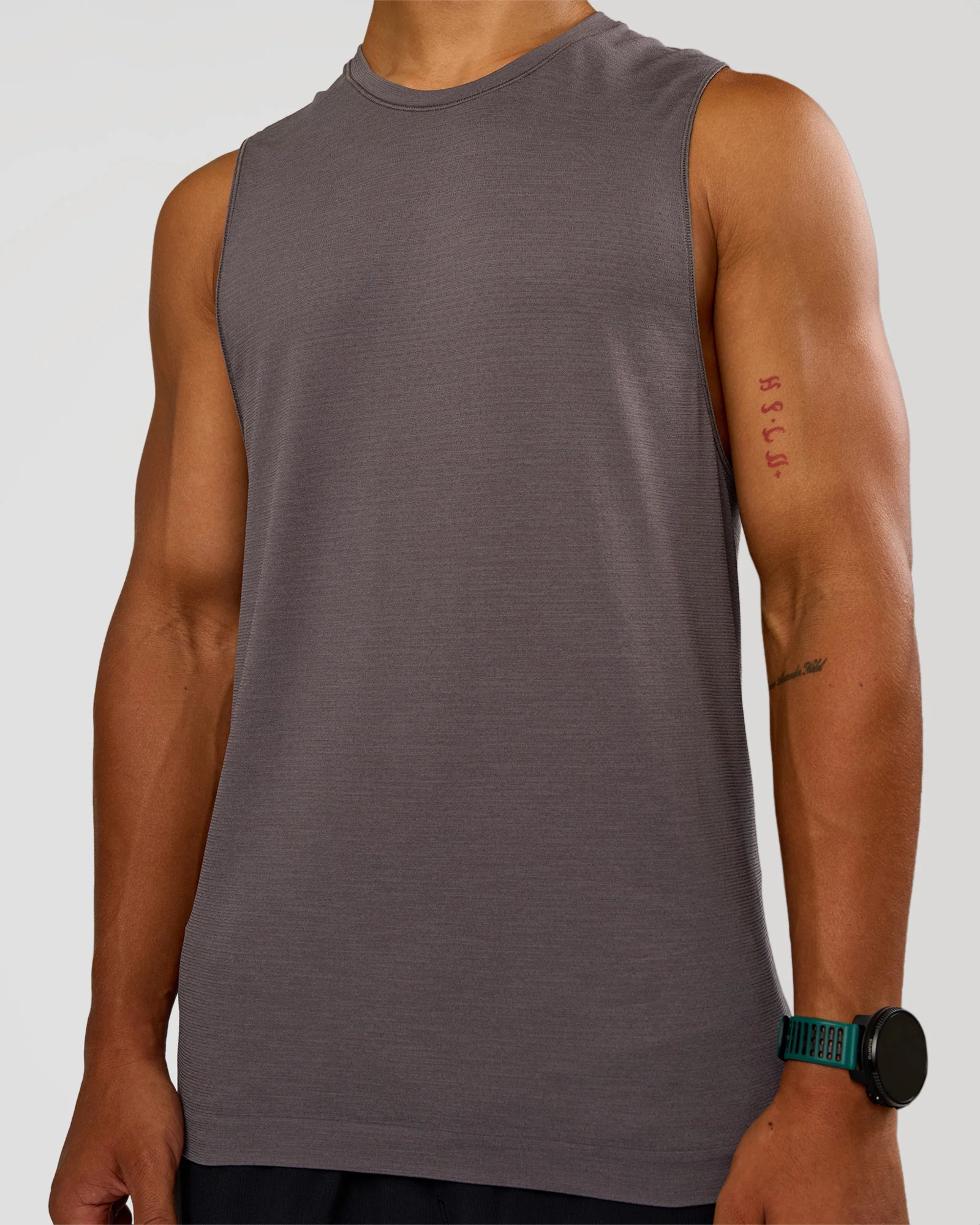 AeroFLX+ Seamless Muscle Tank - Duskstone/Duskstone