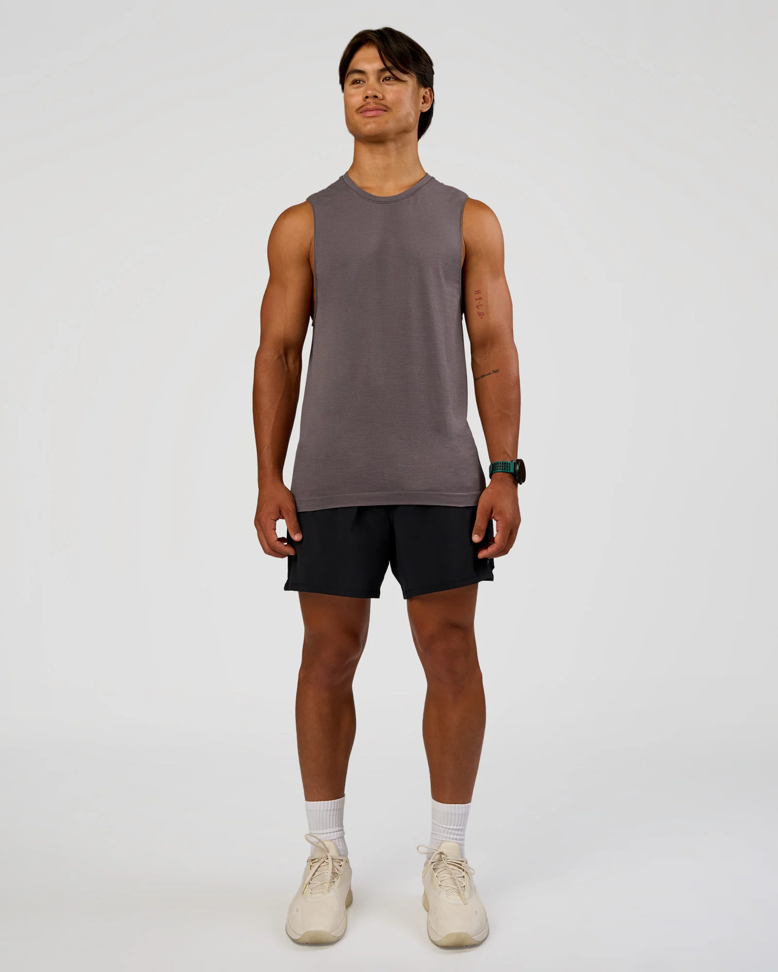 AeroFLX+ Seamless Muscle Tank - Duskstone/Duskstone