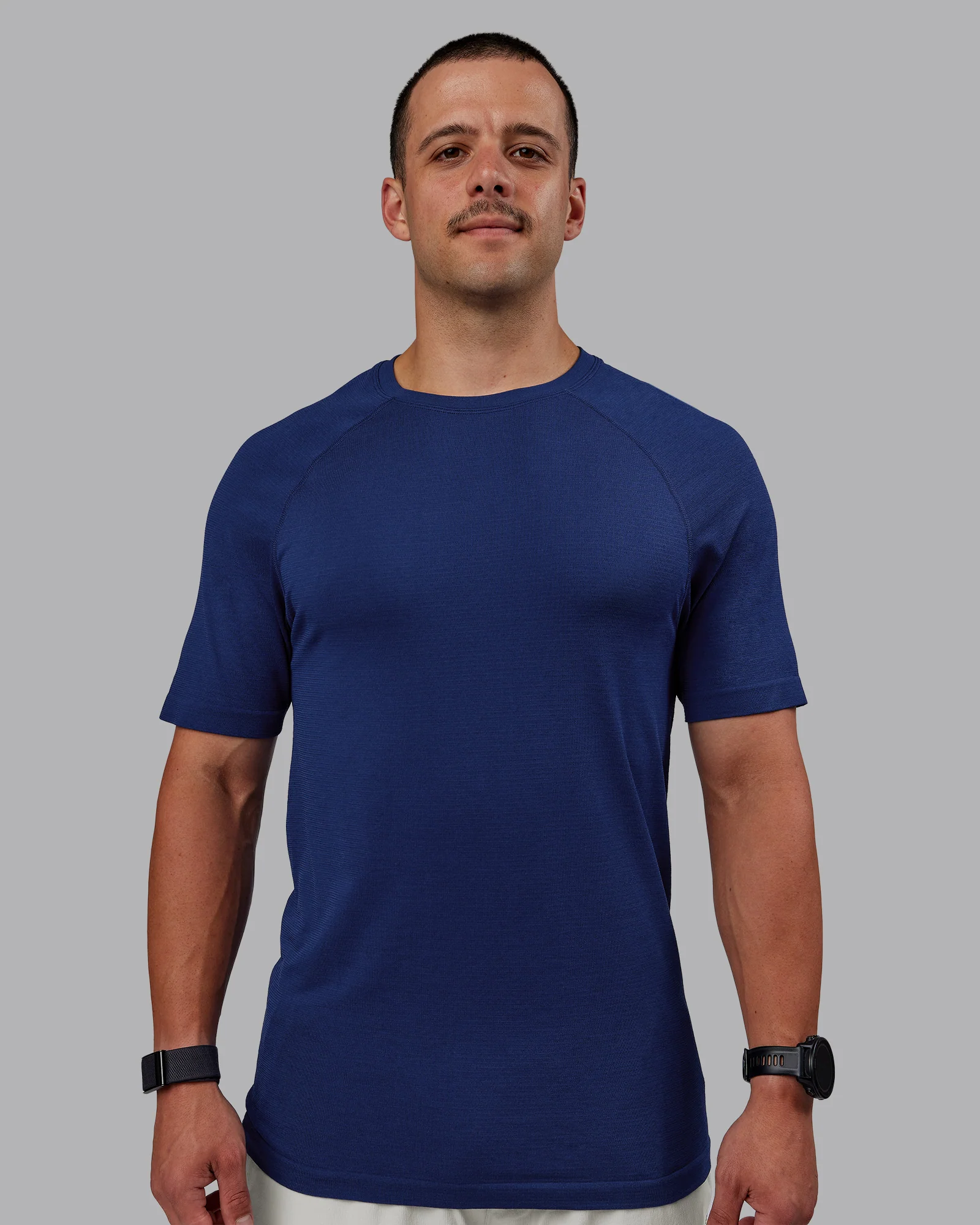 AeroFLX+ Seamless Tee - Midnight Blue/Midnight Blue
