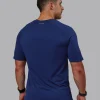 AeroFLX+ Seamless Tee - Midnight Blue/Midnight Blue