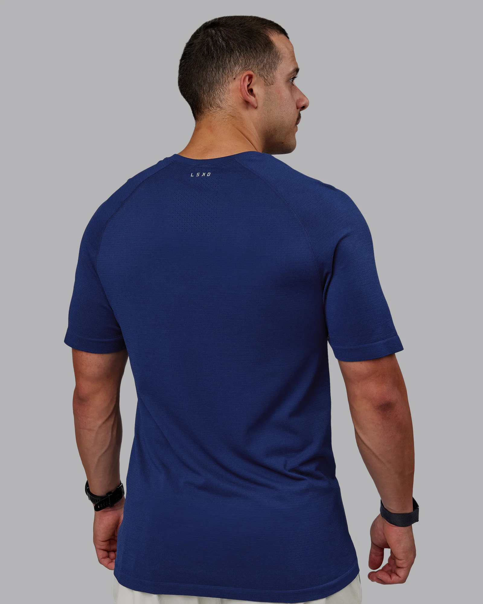 AeroFLX+ Seamless Tee - Midnight Blue/Midnight Blue