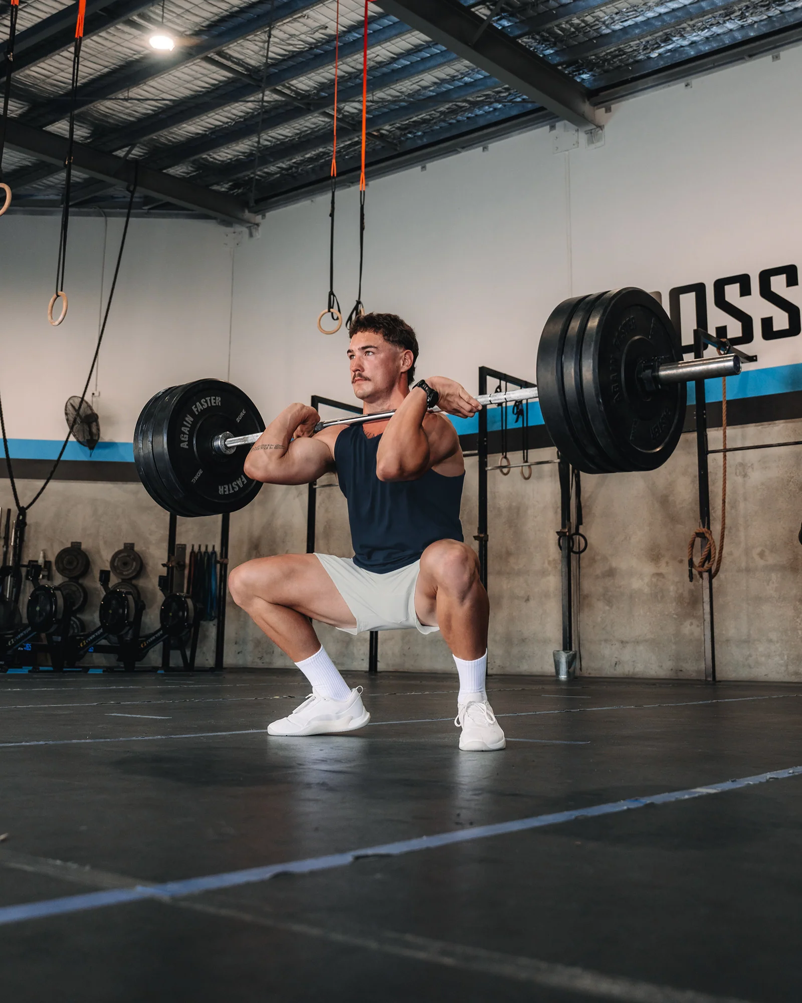 AeroFLX+ Seamless Tank - Navy/Navy