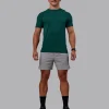 AeroFLX+ Seamless Tee - Dark Moss/Dark Moss
