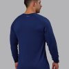 13122-aeroflx-seamless-long-sleeve-tee-midnight-blue-midnight-blue-4.jpg AeroFLX+ Seamless Long Sleeve Tee - Midnight Blue/Midnight Blue
