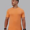 AeroFLX+ Seamless Tee - Cantaloupe/Cantaloupe Marl