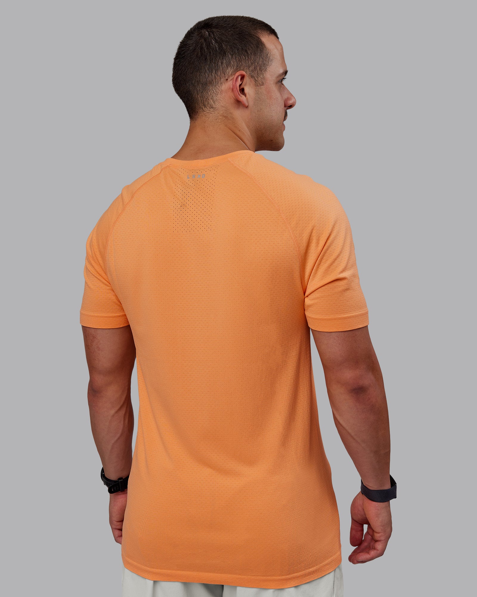 AeroFLX+ Seamless Tee - Cantaloupe/Cantaloupe Marl