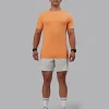 AeroFLX+ Seamless Tee - Cantaloupe/Cantaloupe Marl