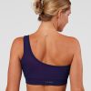 Lively Seamless Ribbed Sports Bra - Future Navy-Ultra Fuchsia