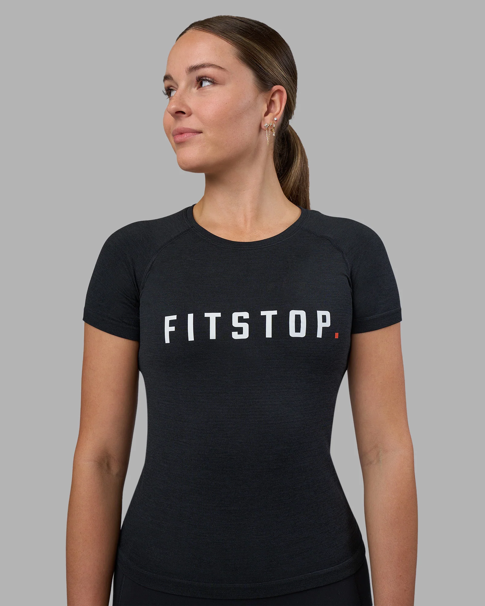 13188-fitstop-aeroflx-seamless-tee-black-1.webp Fitstop AeroFLX+ Seamless Tee - Black