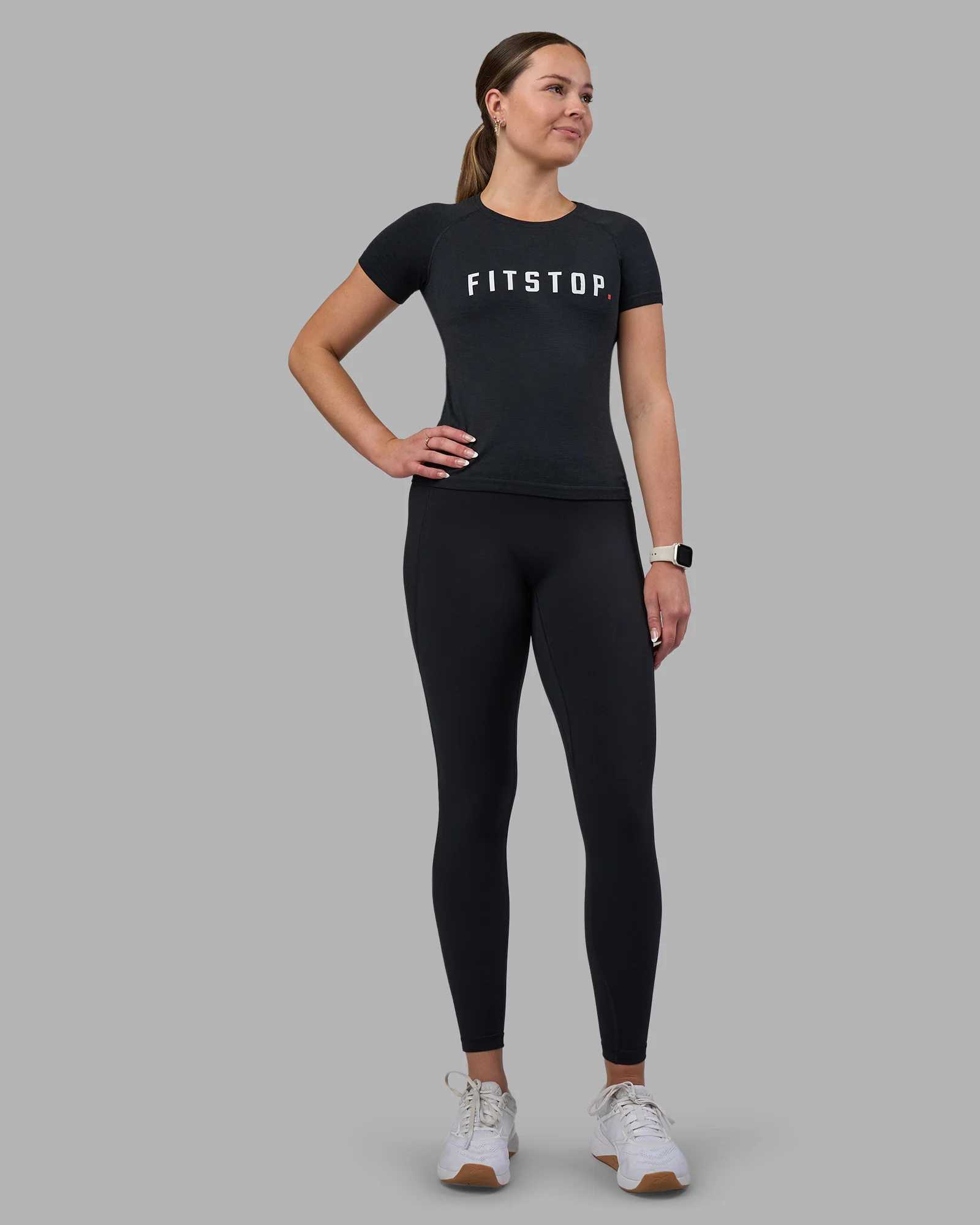 13188-fitstop-aeroflx-seamless-tee-black-4.webp Fitstop AeroFLX+ Seamless Tee - Black