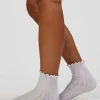 1319-frill-quarter-sock-white-2.webp Frill Quarter Sock - White