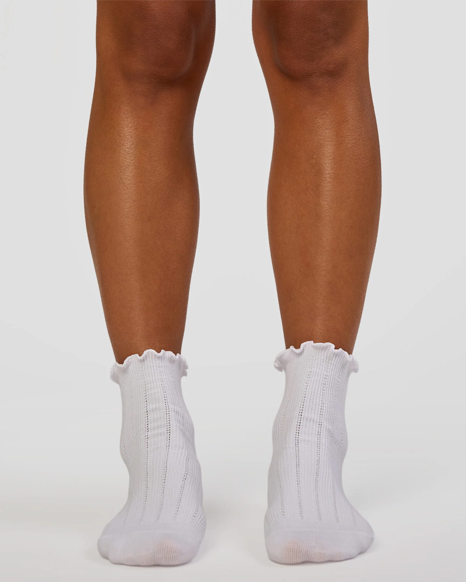 1319-frill-quarter-sock-white-3.webp Frill Quarter Sock - White