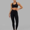 O.G. Fusion Ultra High-Rise Full Length Legging Pockets - Black