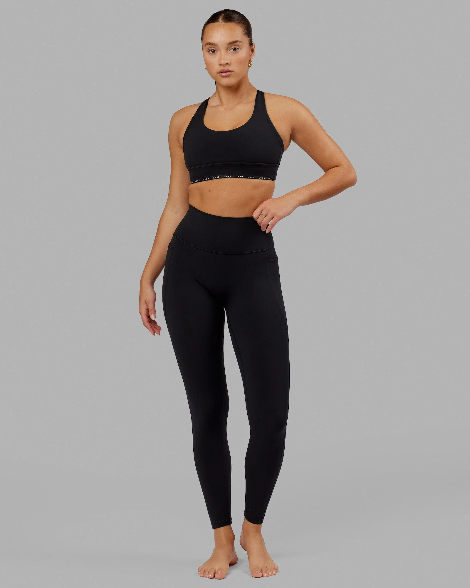 O.G. Fusion Ultra High-Rise Full Length Legging Pockets - Black