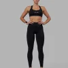 Rep Ultra High-Rise Full Length Legging Pockets - Black-White