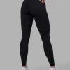 Rep Ultra High-Rise Full Length Legging Pockets - Black-White