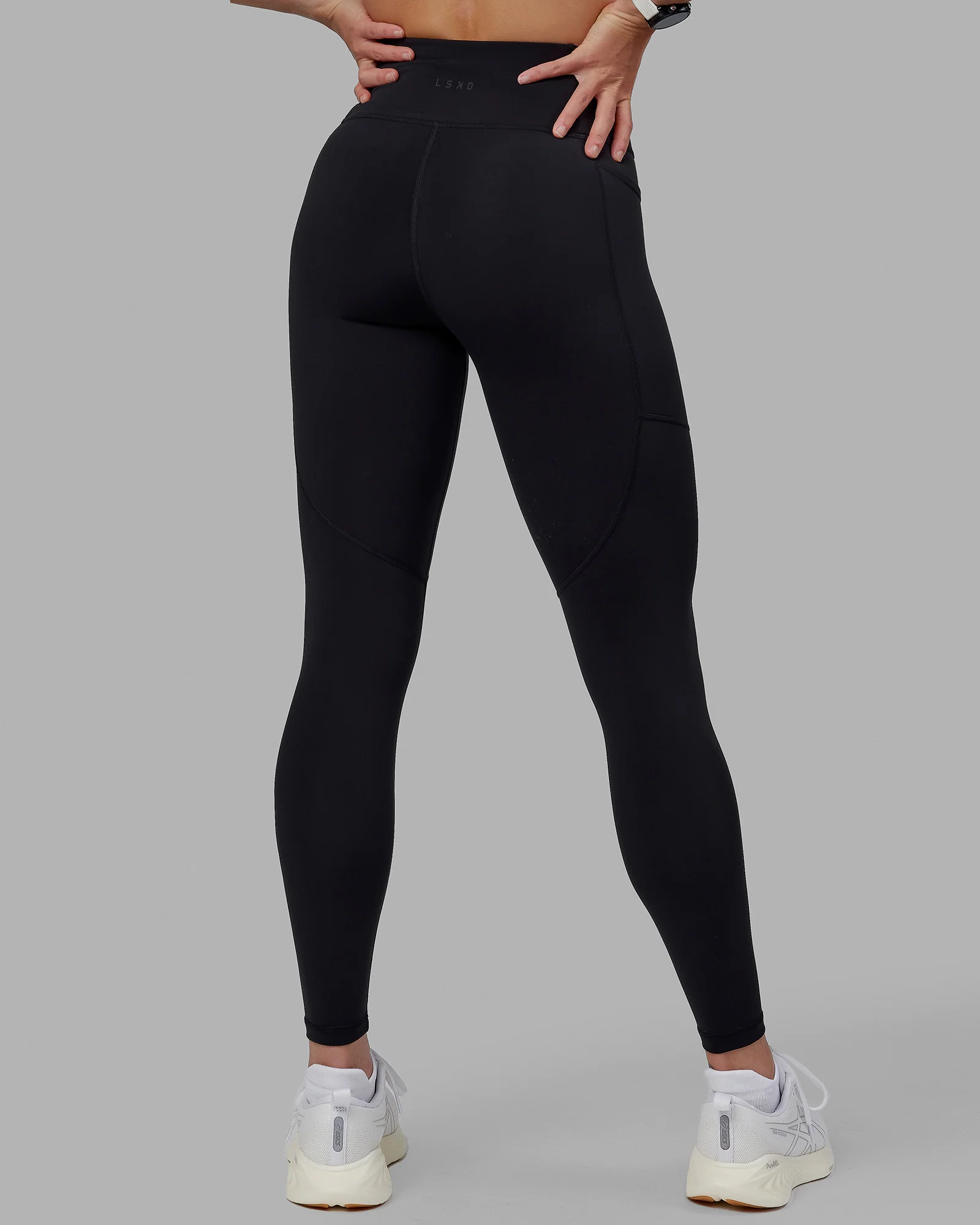 Rep Ultra High-Rise Full Length Legging Pockets - Black-White