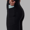 Rep Ultra High-Rise Full Length Legging Pockets - Black-White
