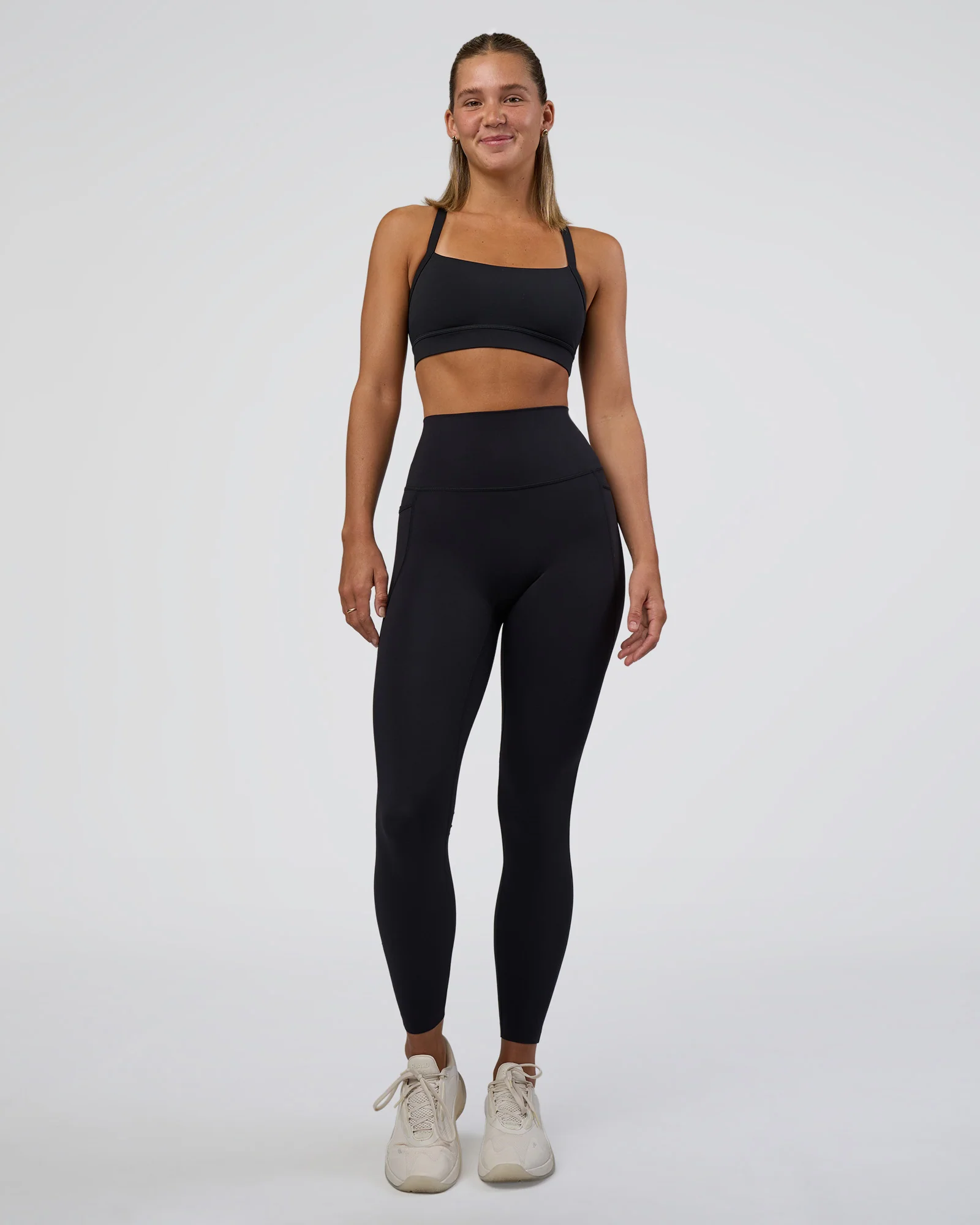 Elixir Ultra High-Rise Full Length Legging Pockets - Black