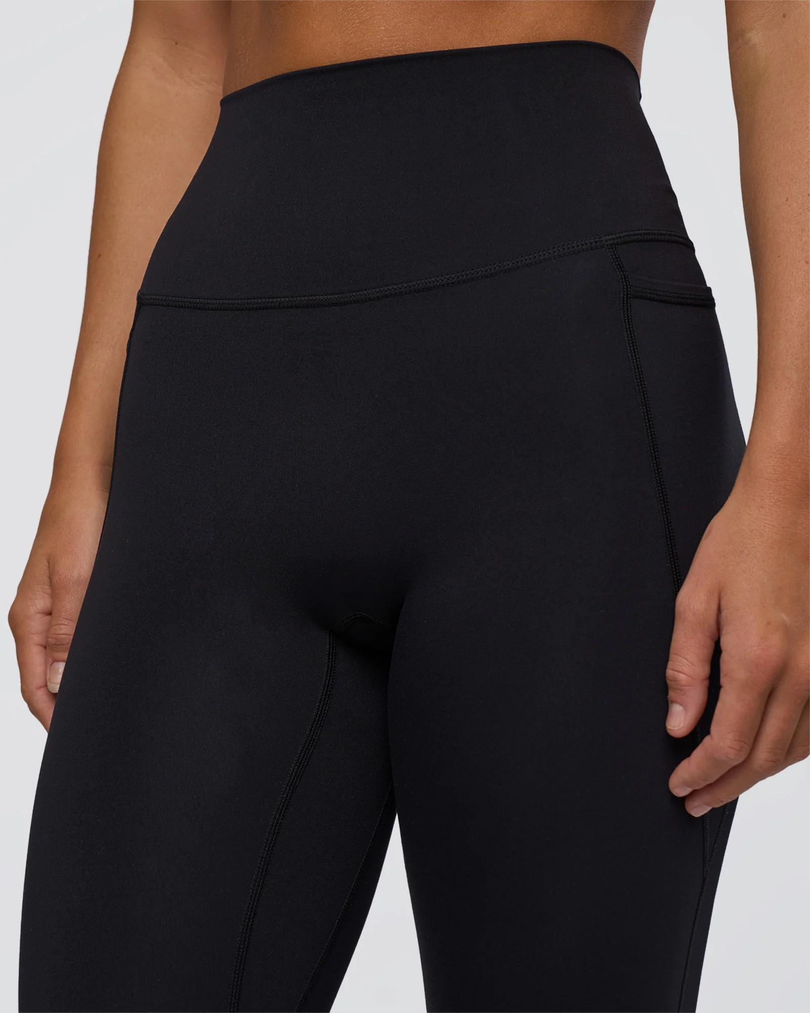 Elixir Ultra High-Rise Full Length Legging Pockets - Black