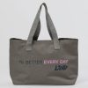 Hold It All Canvas Tote - Circular Grey-Values