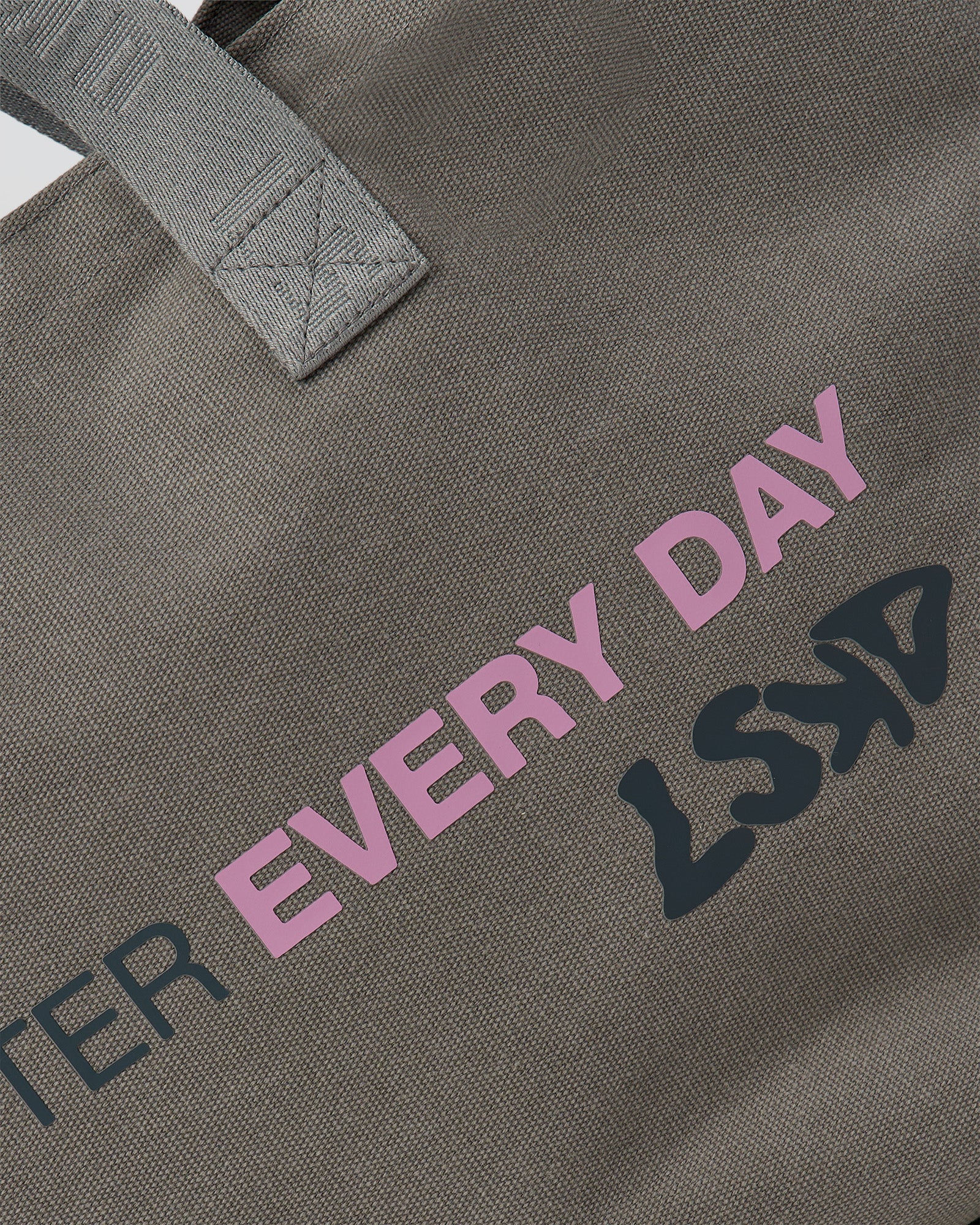 Hold It All Canvas Tote - Circular Grey-Values