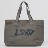 Hold It All Canvas Tote - Circular Grey-Values