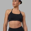 Twist Sports Bra - Black