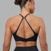Twist Sports Bra - Black