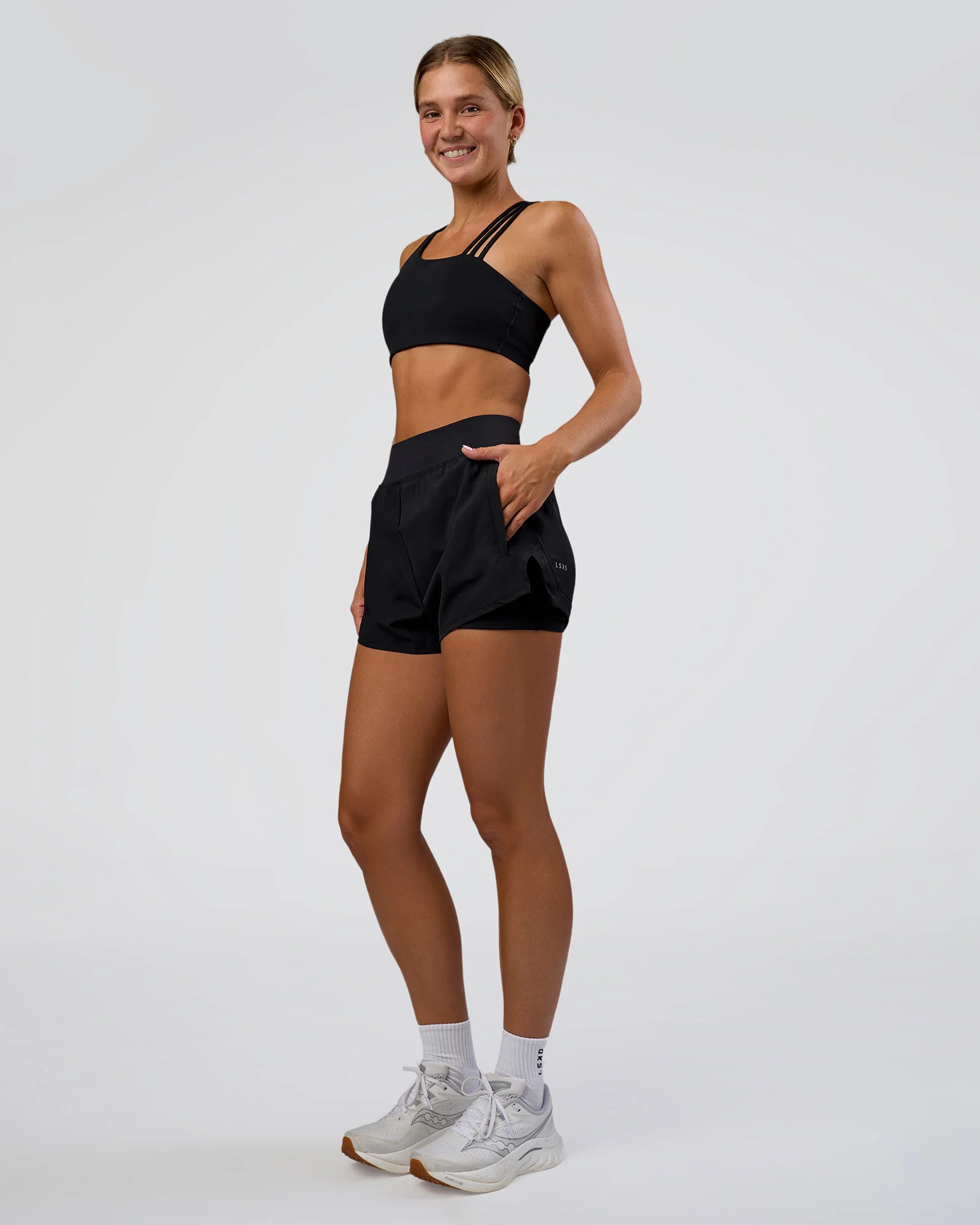 Challenger 3" Lined Performance Short - Black