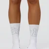 1329-motion-performance-crew-socks-white-reflective-3.webp Motion Performance Crew Socks - White-Reflective