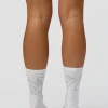 1329-motion-performance-crew-socks-white-reflective-4.webp Motion Performance Crew Socks - White-Reflective