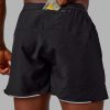 13322-pace-5-lined-running-short-black-reflective-4.jpg Pace 5" Lined Running Short - Black-Reflective