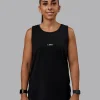 13402-go-to-flxcotton-longline-tank-black-white-3.webp Go-To FLXCotton Longline Tank - Black-White