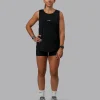 13402-go-to-flxcotton-longline-tank-black-white-5.webp Go-To FLXCotton Longline Tank - Black-White