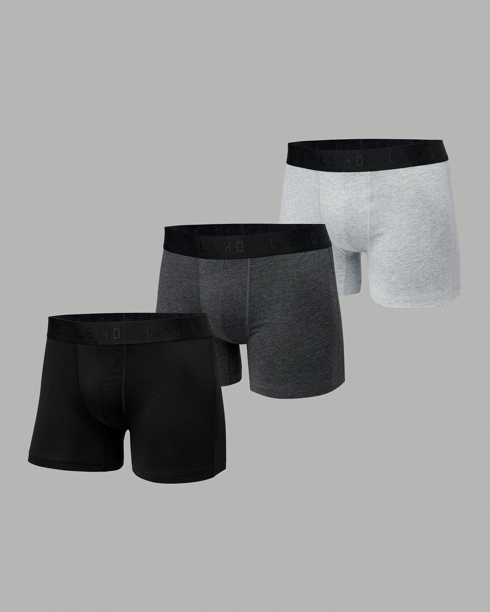 13446-daily-trunks-3-pack-black-black-dark-grey-marl-black-lt-grey-marl-black-1.jpg Daily Trunks 3-Pack - Black-Black/Dark Grey Marl-Black/Lt Grey Marl-Black